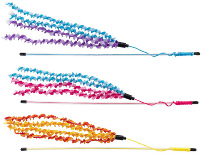 Kerbl - Kattenspeeltje, hengel -48cm - diverse kleuren