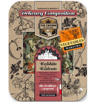 KORONA NATURY Plantaardige lekkernij 200g