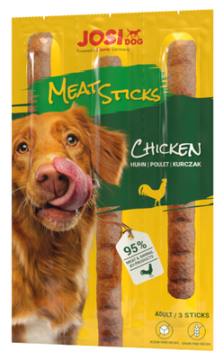 JOSERA JosiDog Vleessticks - Kip 33g (3 stuks)
