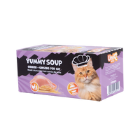 UNIQ PETS Natvoer ROYAL CHICKEN kip en ginseng bouillon 30 g x 8 st