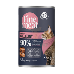 PetRepublic Fine Meat kalfsvleesschotel 400g voor katten