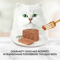 Purina Gourmet Gold Mousse met Tonijn 85g