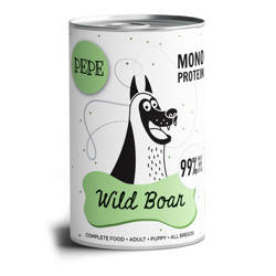 Paka Zwierzaka Pepe Mono Protein Zwijn Wild 400g