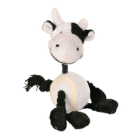 Trixie Tennisbal en Touw Huisdier 16cm