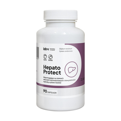LAB-V Hepato Protect - Leverfunctieondersteuning voor honden en katten 90 capsules