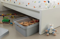 Curver Infinity Bin met deksel grijs 17l