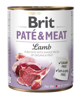 Brit Pate & Meat Lamb 12x800g