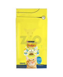 PURINA Friskies Gesteriliseerd Kattenvoer met zalm en tonijnmix met groenten 1.5kg