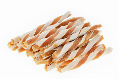 CAN AGRI - Hondensnack, sandwich van kip en kabeljauw, gedraaid, 500 g