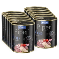 DOLINA NOTECI Piper voor honden met kabeljauw en tomaat 12x800g