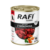 DOLINA NOTECI Nat hondenvoer Rafi Classic met rund 12x800g