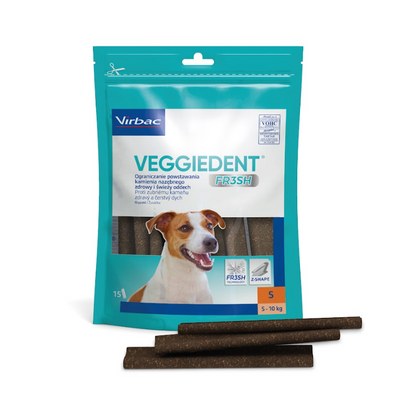 Virbac Veggiedent Fresh Bite S (5-10kg) 15st