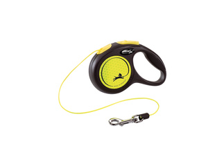FLEXI Original riem Nieuw Neongeel XS - 3m tot 8kg - touw
