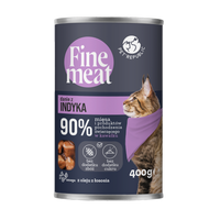 PetRepublic Fine Meat kalkoenschotel 400g voor katten
