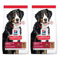 Hill's SP Science Plan Canine Adult Large Breed Lamb & Rice 2x14kg