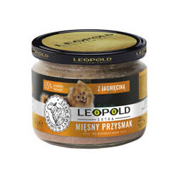 Leopold lamsvlees hondenvoer 300g (pot)