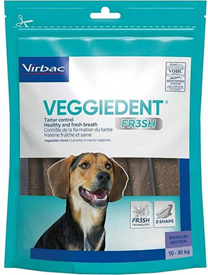 Virbac Veggiedent Fresh Bite M (10-30kg) 15st