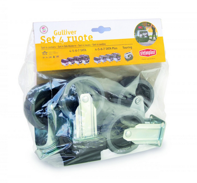 Zolux Set van 4 wielen voor Gulliver IATA drager
