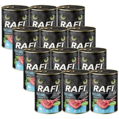 RAFI Kat Adult Gesteriliseerd met lam 12x400g