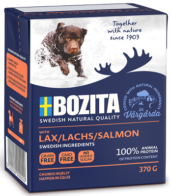 BOZITA Dog Zalm in gelei 370g