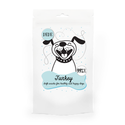 Paka Zwierzaka Pepe Mini Chunkies Turkey 80g
