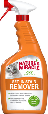 Nature's Miracle SET-IN OXY Vlek- & Geurverwijderaar CAT 709ml