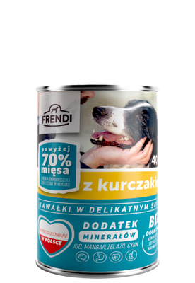 Frendi Stukjes in Delicate Kip Saus 400g