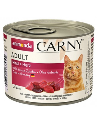 Animonda Cat Carny Adult Rundvlees & Harten 200g