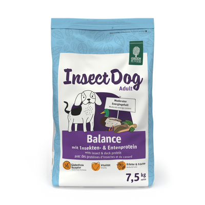 GREEN PETFOOD InsectDog Balance 7.5kg