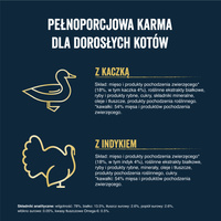 Felix Tasty Shreds Nat Kattenvoer met Eend en Kalkoen in Saus 4x80g