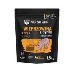 Paka Zwierzaka - SH droogvoer Varkensvlees met pompoen "L" 1.5kg