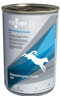TROVET LRD Hypoallergenic Lamb voor Honden Blik 400g