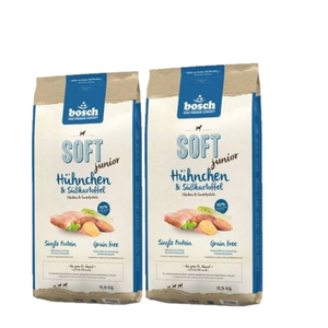 BOSCH Soft Junior Kip & Yams 2x12,5kg