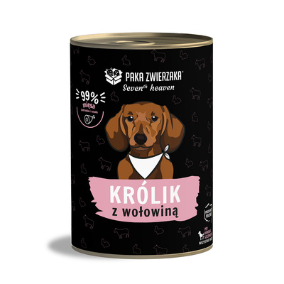 Paka Zwierzaka Seventh Heaven Konijn & Rundvlees pakje 400g 