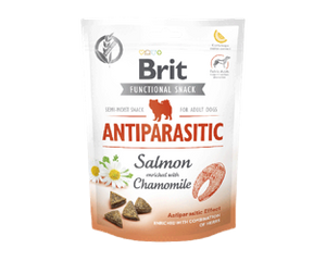 Brit Care Hond Functionele Snack Antiparastische Zalm 150g