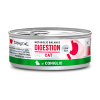 Disugual Veterinary natvoer voor katten DIGESTION Rabbit (volwassen) 6x85g