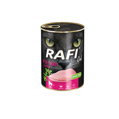 Dolina Noteci Rafi Kat Adult met kalkoen 12x400g