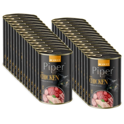 DOLINA NOTECI Piper voor katten met kip 24x400g
