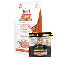 Brit Care Cat Grain-Free Indoor Anti-Stress met Kip 7kg
