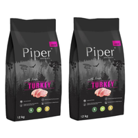 Dolina Noteci Piper Dieren Junior met kalkoen 2x12kg