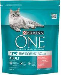 Purina One Adult Kattenvoer met zalm voor katten 800g