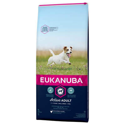 Eukanuba Adult Small Breed Chicken 2x15kg