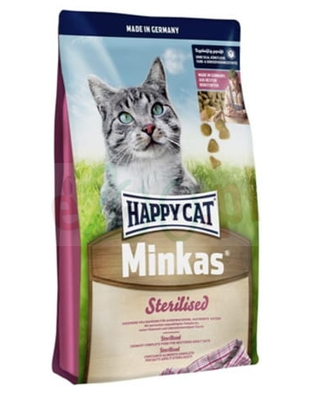 Happy Cat Minkas gesteriliseerde Geflügel met gevogelte 2x10kg 
