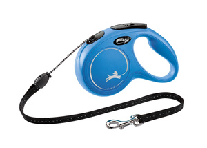 Flexi Leash New Classic M Touw 5m Tot 20kg Blauw