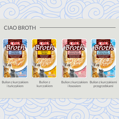 INABA Ciao Broth kattensupplement met kipsmaak in bouillon 40g