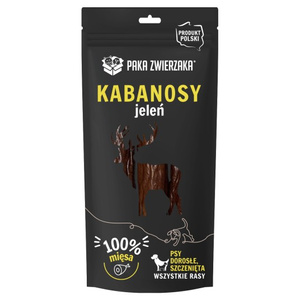 PAKA ZWIERZAKA- Herten Kabanosy 3 stuks (80g)