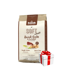 BOSCH Soft Adult Eend & Aardappelen 12,5kg + GRATIS een verrassing voor je hond!