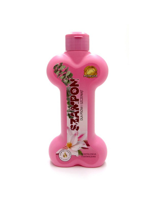 Vlooienshampoo voor honden en puppy's eucalyptus + lotusbloem 200 ml