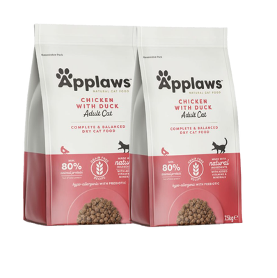 APPLAWS Complete Dry Adult Chicken With Duck 2x7,5kg