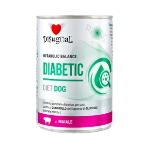 Disugual Karma natvoer voor honden Veterinair DIABETIC Varkensvlees (volwassen) 6x400 g